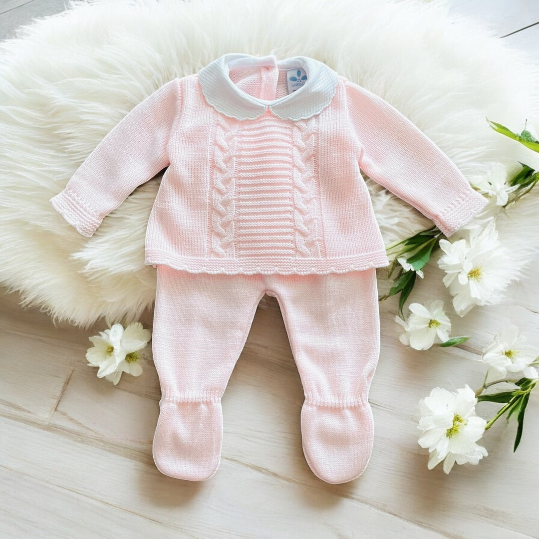 Sardon Pink Knitted Set
