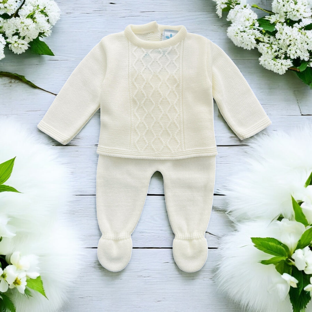 Sardon Cream Knitted Set