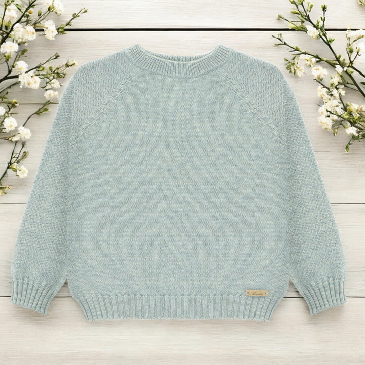 Martin Aranda Sage Green Knit Jumper