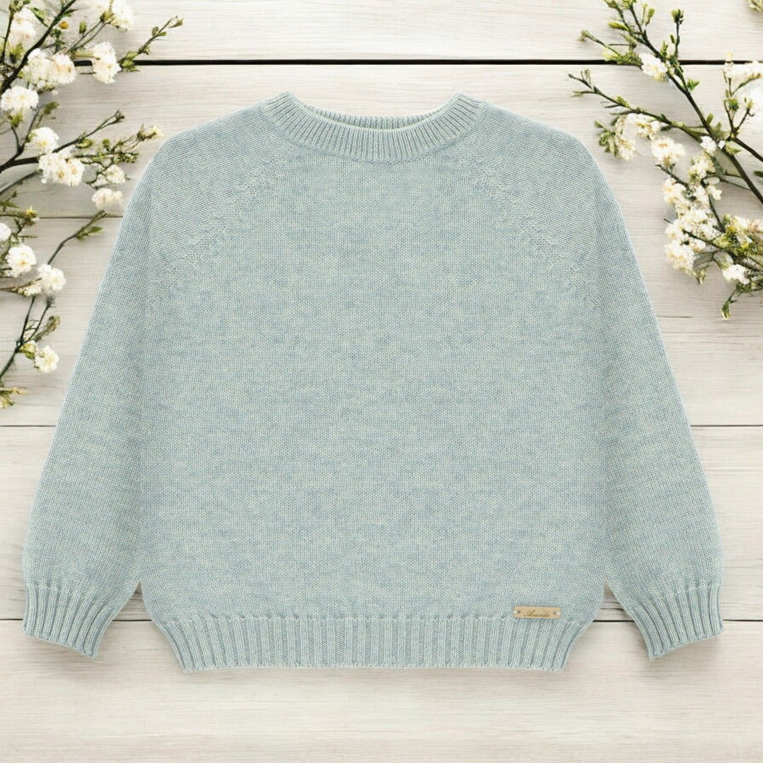 Martin Aranda Sage Green Knit Jumper