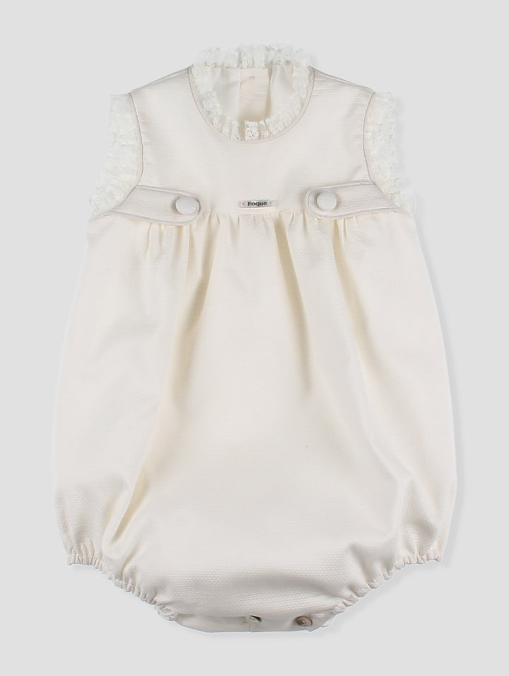 Classic Cream Unisex Romper