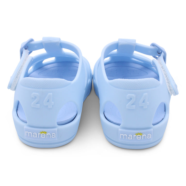 Marena Baby Blue Jelly Sandals