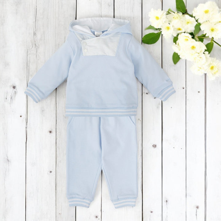 Tutto Piccolo Sky Blue Hooded Leisure Set