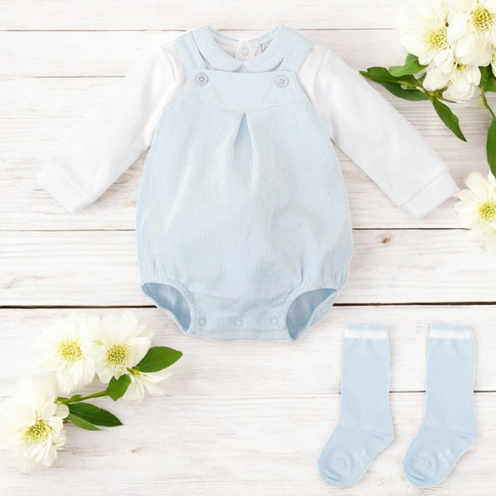 Tutto Piccolo Sky Blue Romper Set & Socks