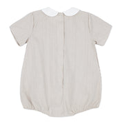SS24 Baby Boutique check romper back
