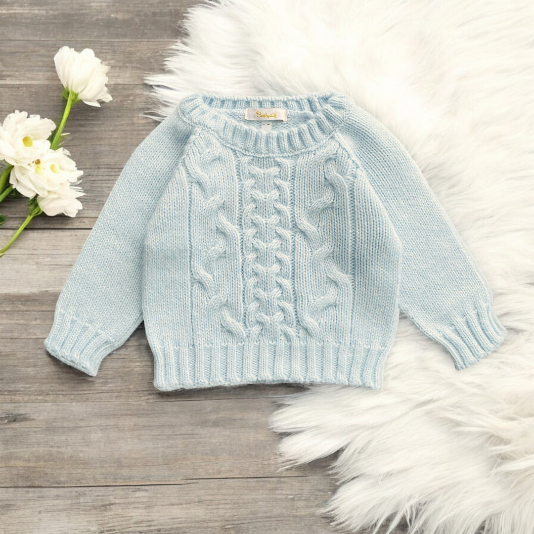 Baby Blue Knitted Jumper