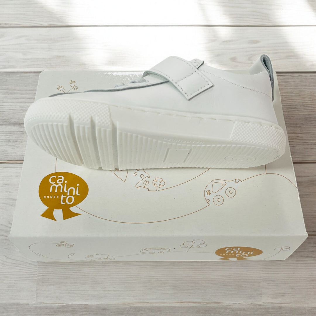 Caminito Boys White Casual Spanish Shoe 3