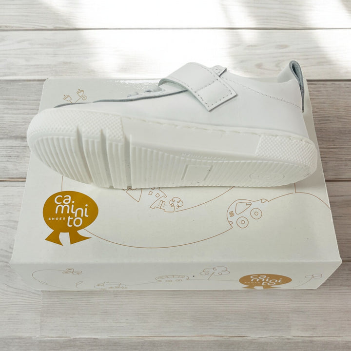 Caminito Boys White Casual Spanish Shoe 3