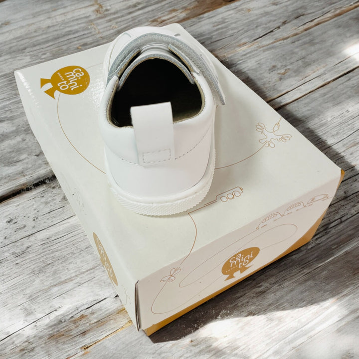 Caminito Boys White Casual Spanish Shoe 4