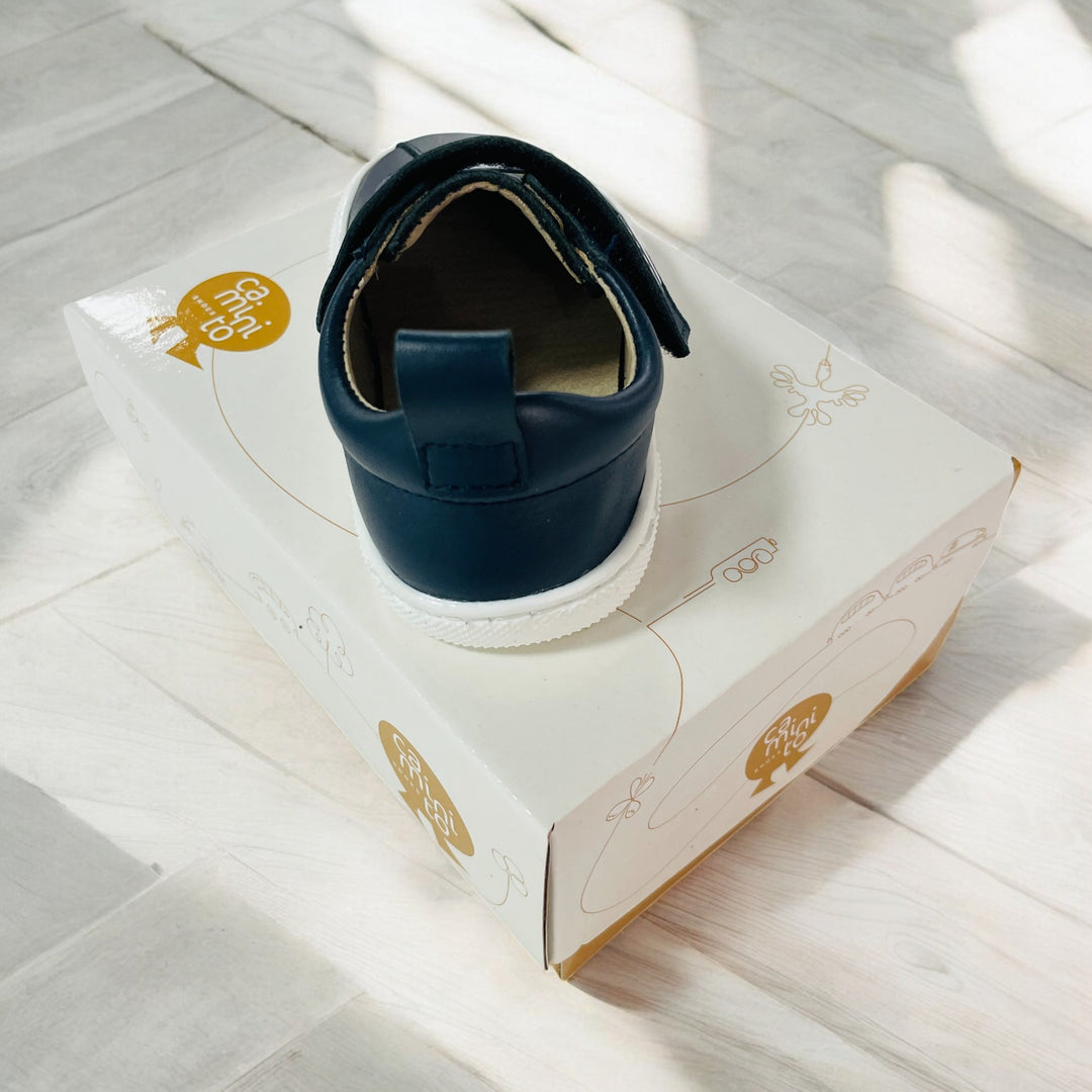 Caminito Boys Navy Casual Spanish Shoe 4