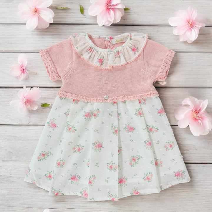 Rigola Little Rose Half Knit Organic Dress