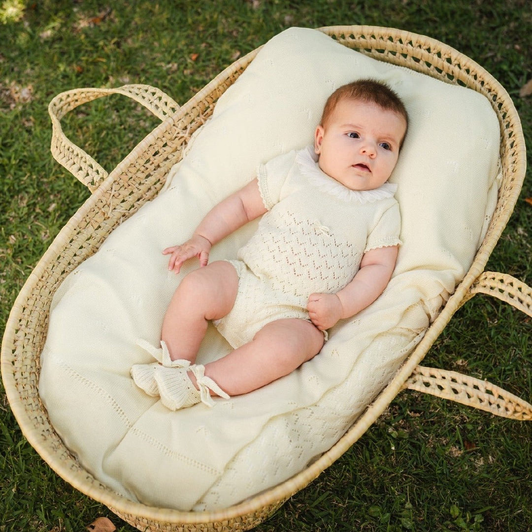 Artesania Granlei Lemon Knit Romper