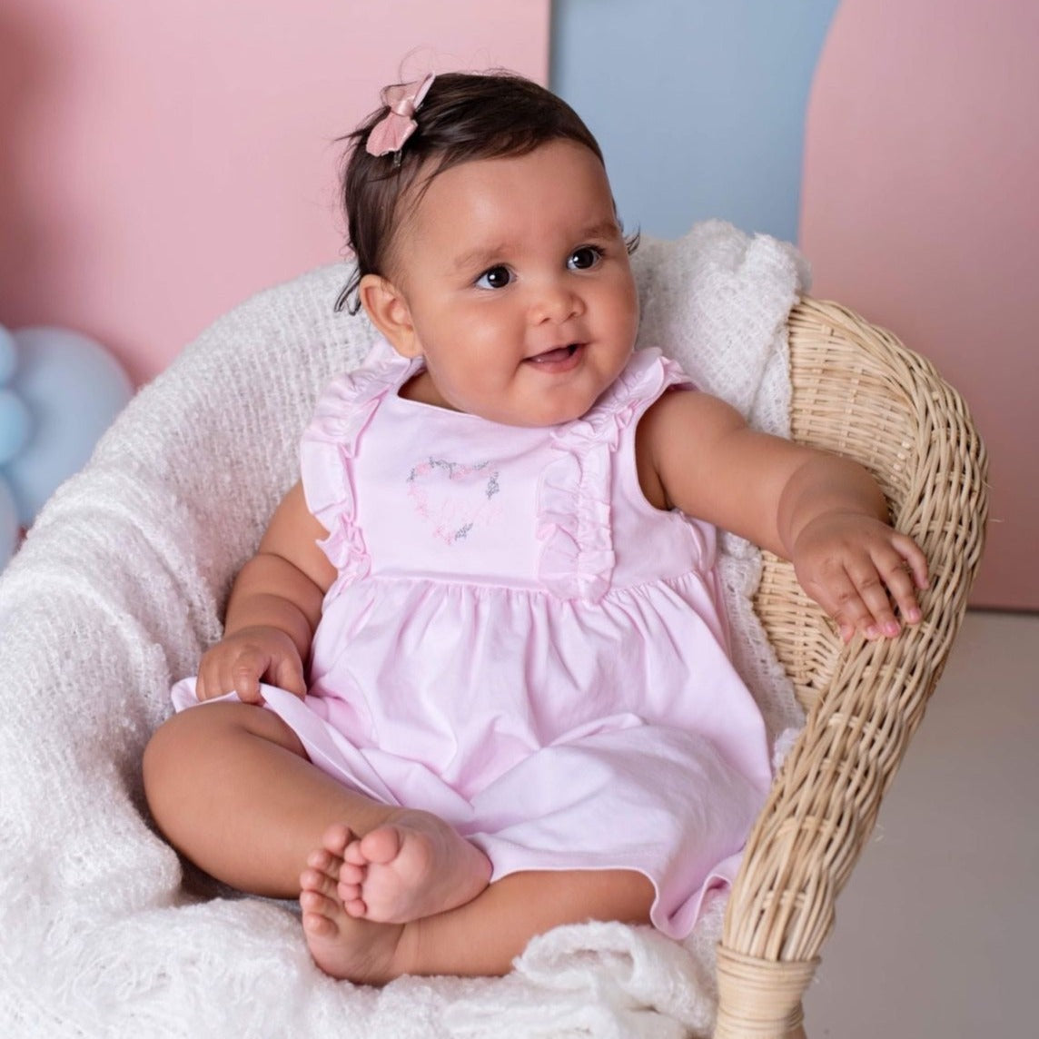 N-Pastis Long Dress Baby Pink