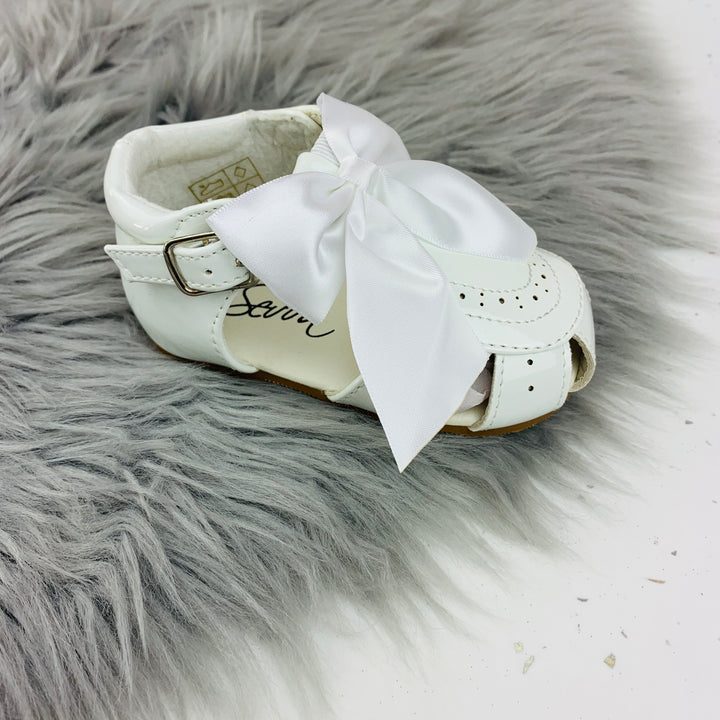 White Spanish 'Terri' Sandals Side