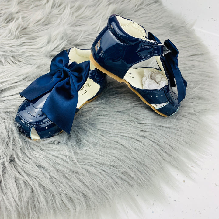 Navy Spanish 'Terri' Sandals