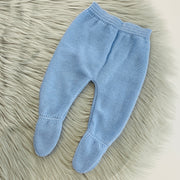 Sea Blue Knitted Top & Leggings