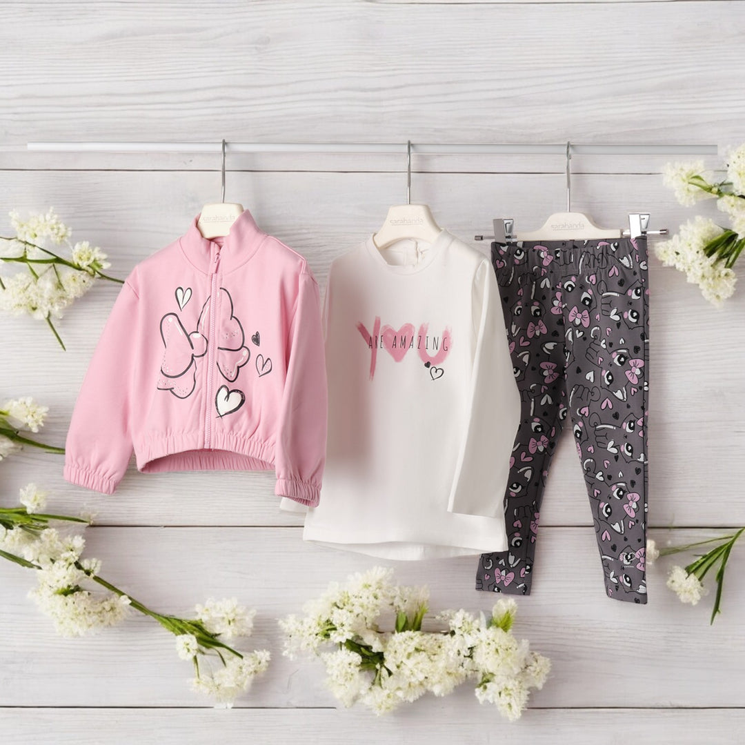 Sarabanda Girls Leisure Leggings set