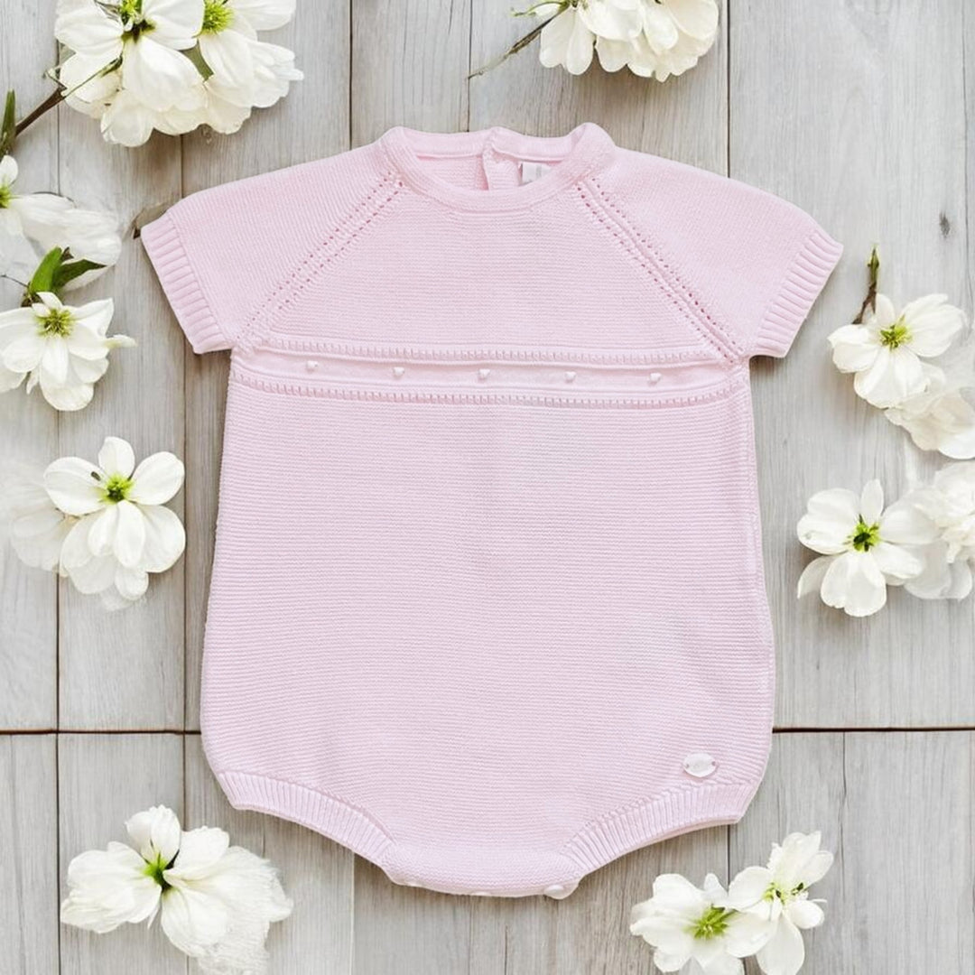 Martin Aranda Pink Knitted Romper
