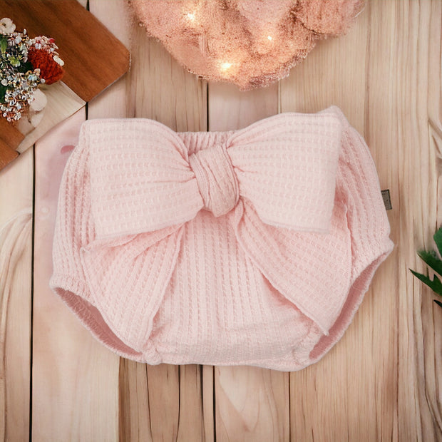 Pink Waffle Bloomers