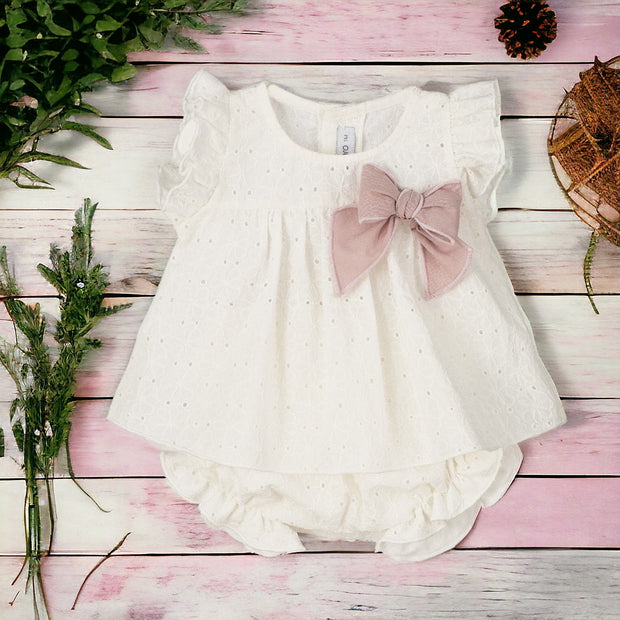 Ivory Top & Bloomers