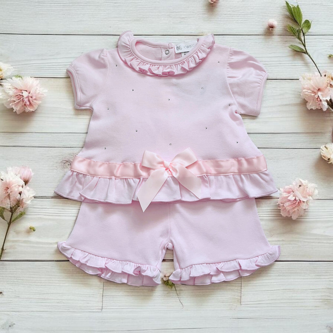 Kleo Kids Pink T-shirt & Shorts