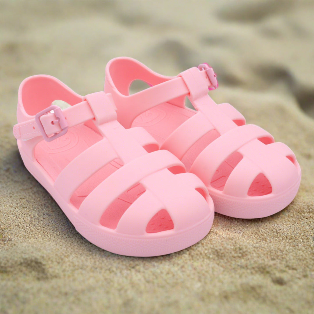 Marena Baby Pink Jelly Sandals | Bows Baby Boutique