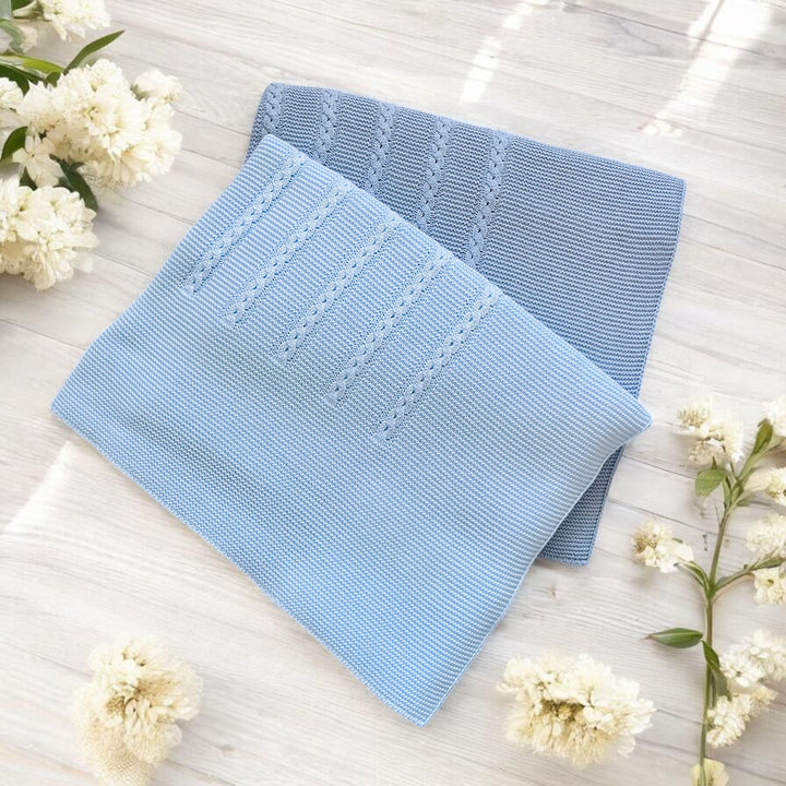 Juliana Summer Braided Knitted Shawl