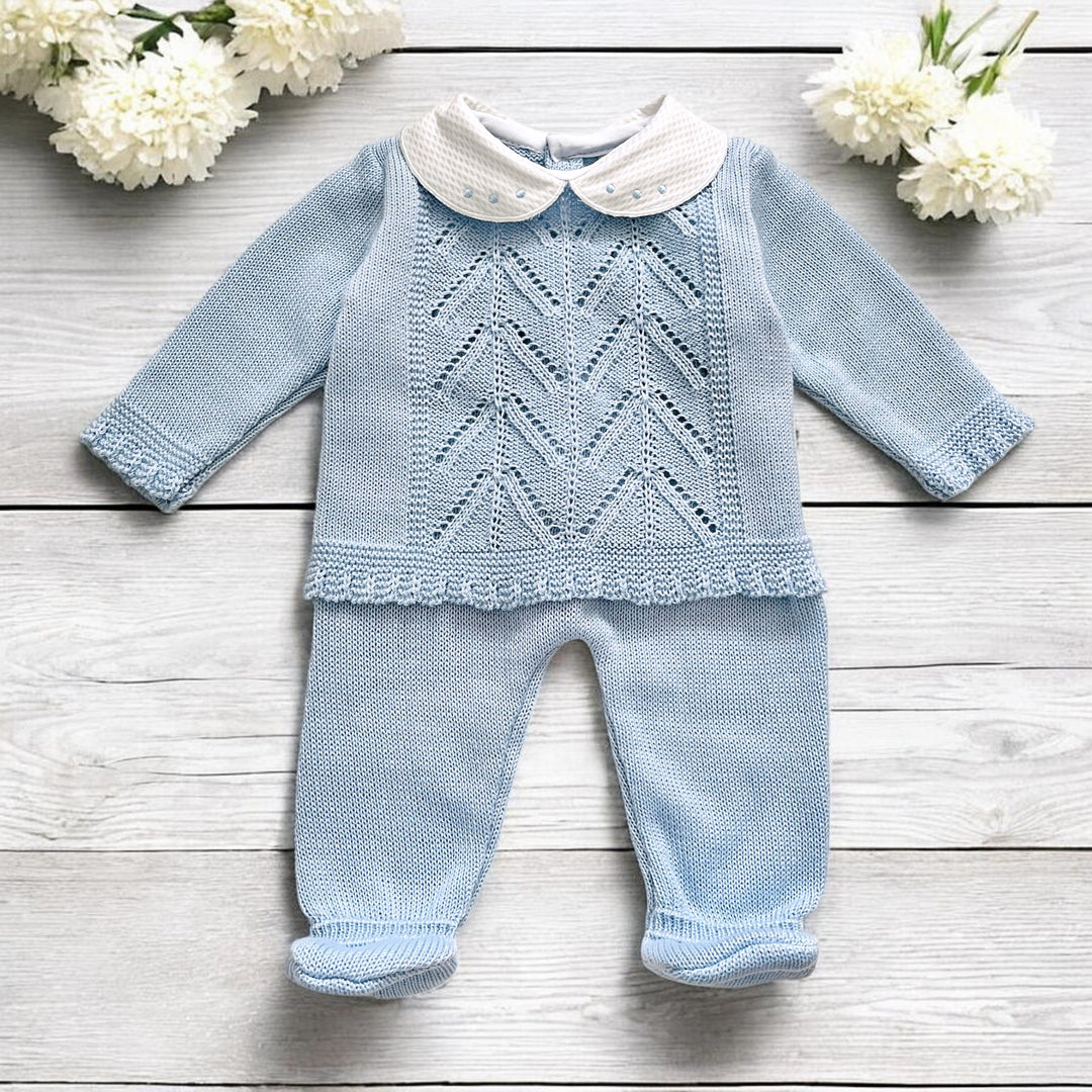 Sardon Blue Knitted Set