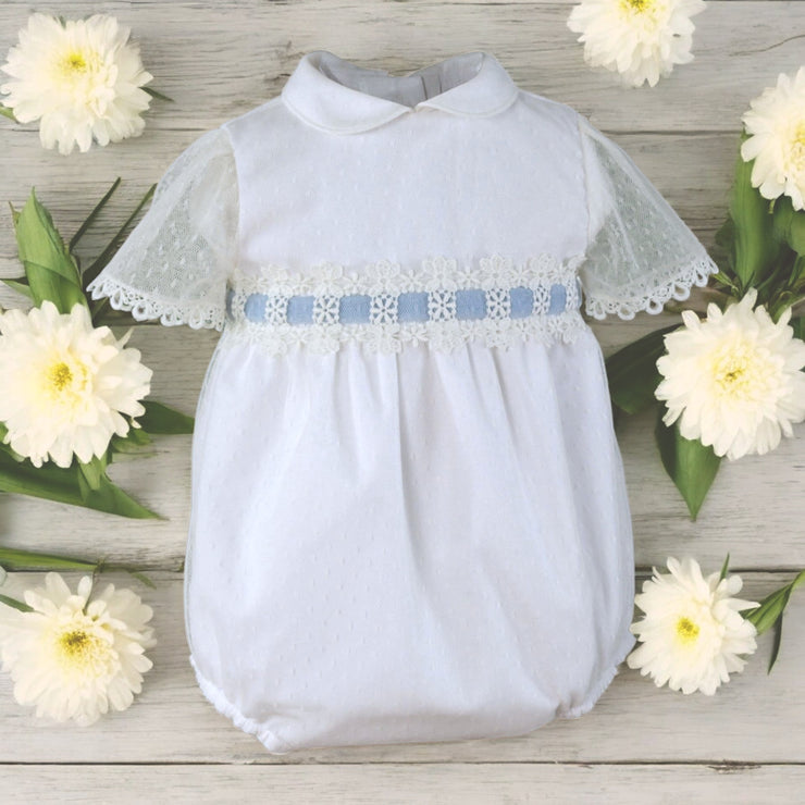 Miranda Ivory Tulle Romper