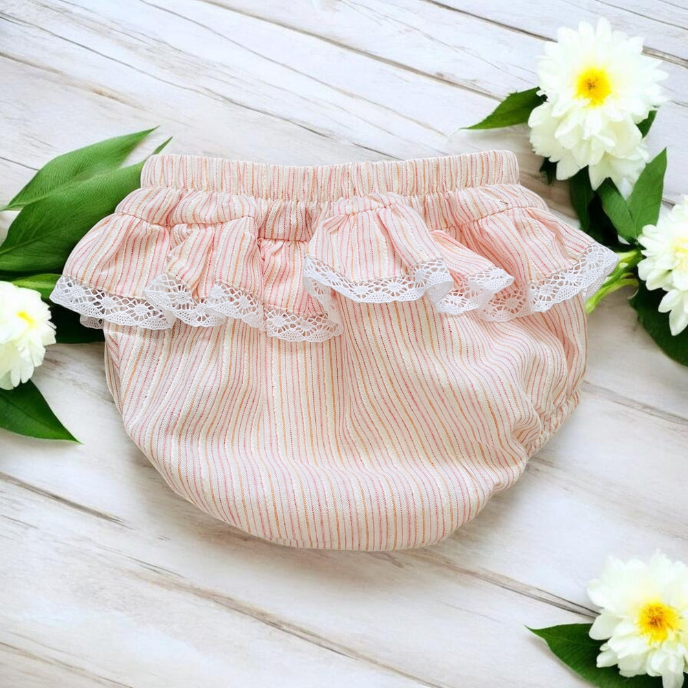 Pink Striped Bloomers
