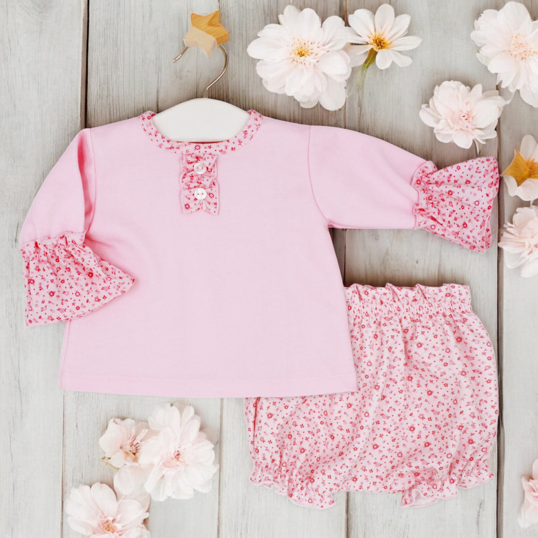 Rapife Pink Floral Jam Pants Set