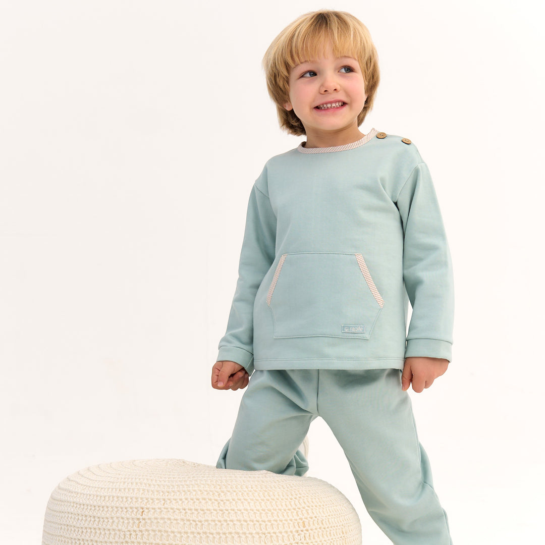 Rapife Boys Green Leisure Set