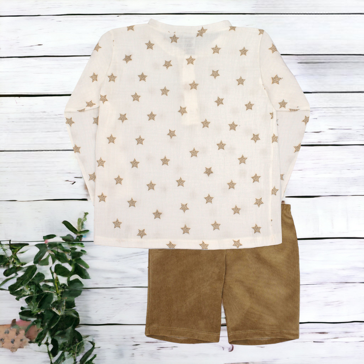 White Star Top & Shorts