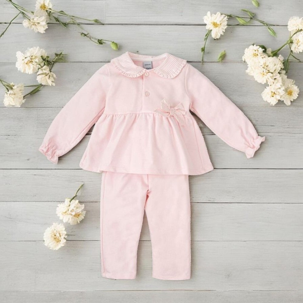 Babidu Pink Jersey Leisure Set