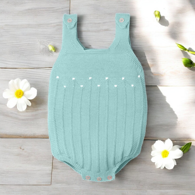 Mac Ilusion Sea Green Knitted Romper