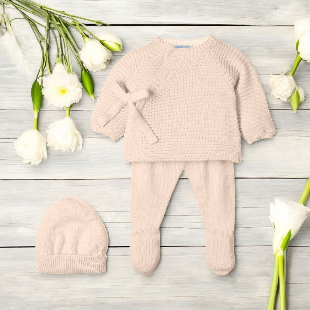 Mac Ilusion Nude Knitted Three Piece Set