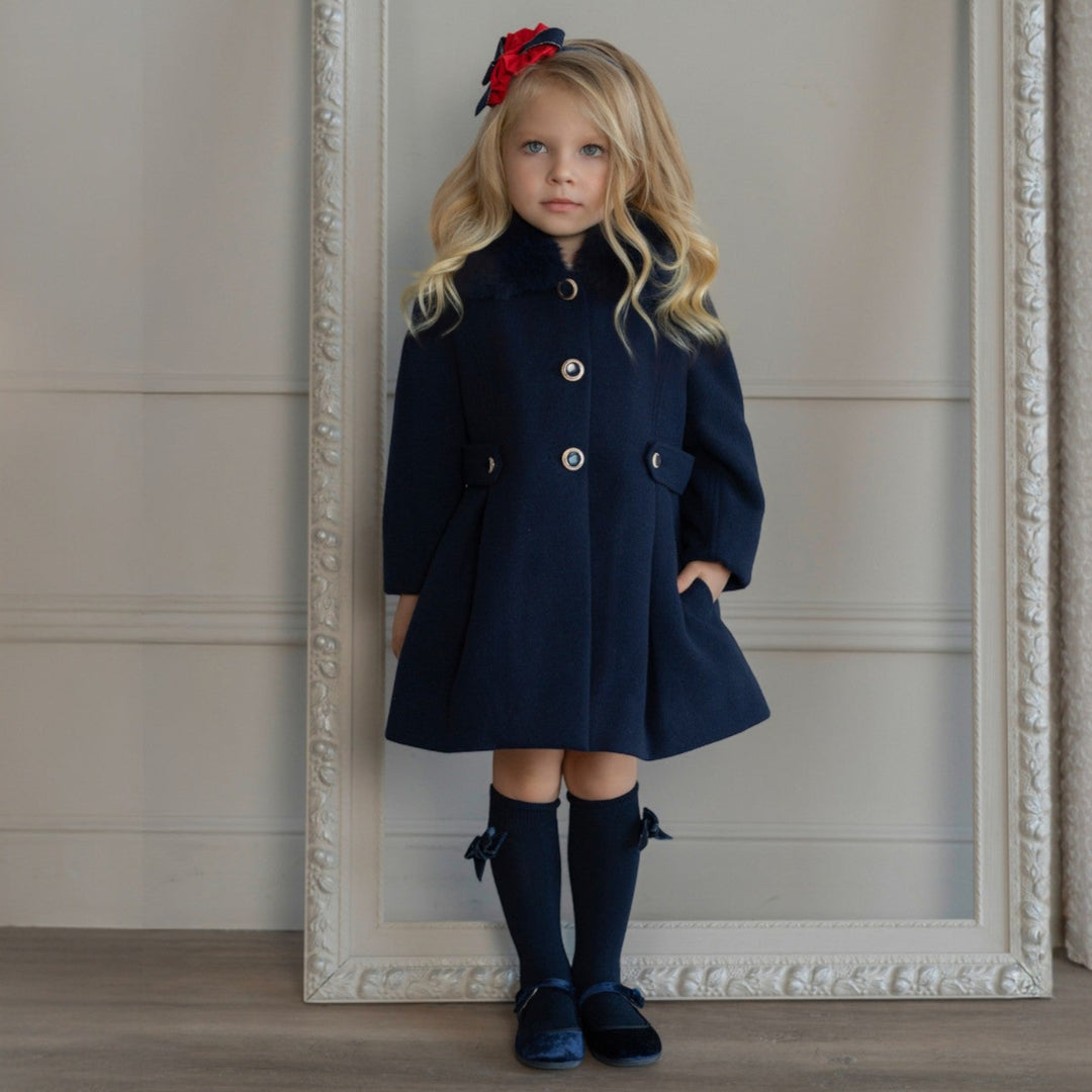Miranda Traditional Navy Coat