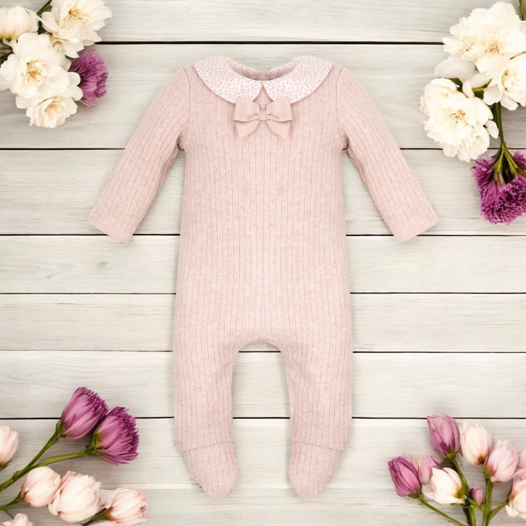 Jamiks Powder Pink Sleepsuit