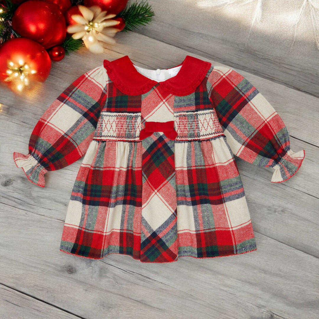 Deolinda Red Tartan Christmas Dress