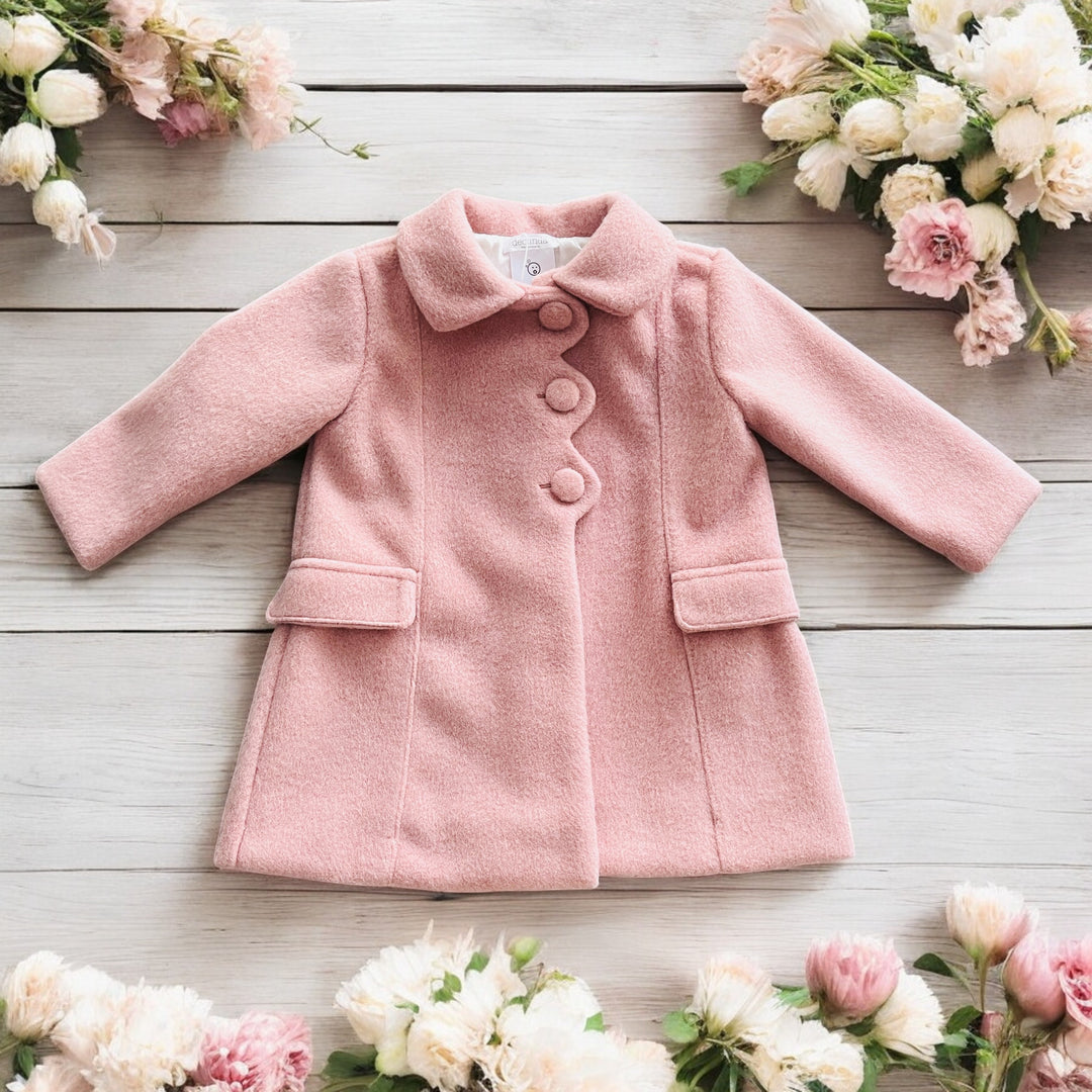 Deolinda Dusky Pink Traditional Coat