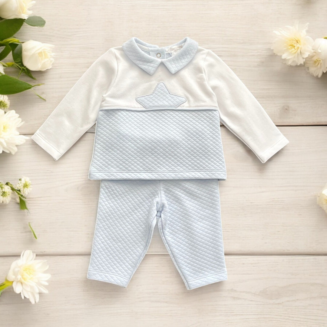 Deolinda Blue & White Star Leisure Set