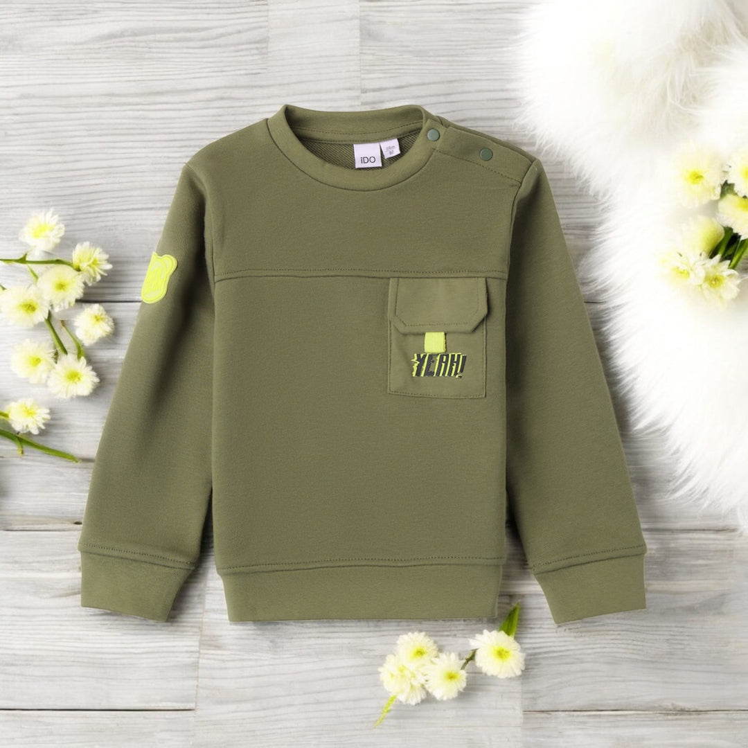 ido Khaki Green Jumper