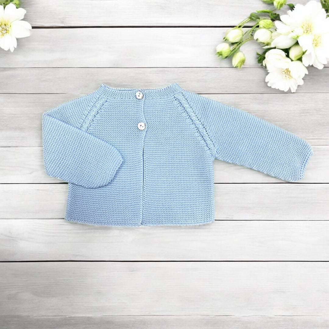 Juliana Blue Knitted Cardigan