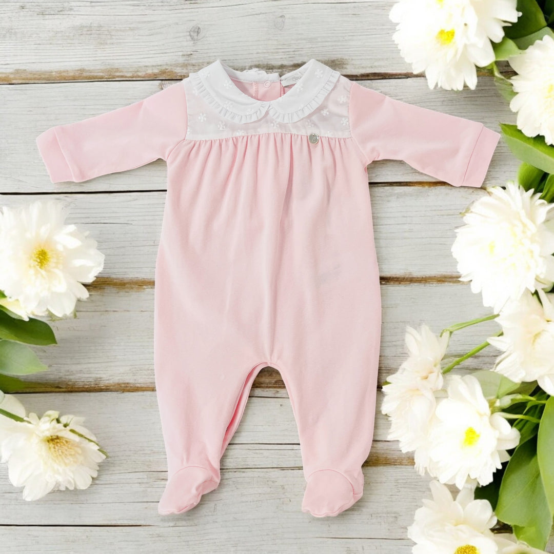 Coccode Pink & White Sleepsuit