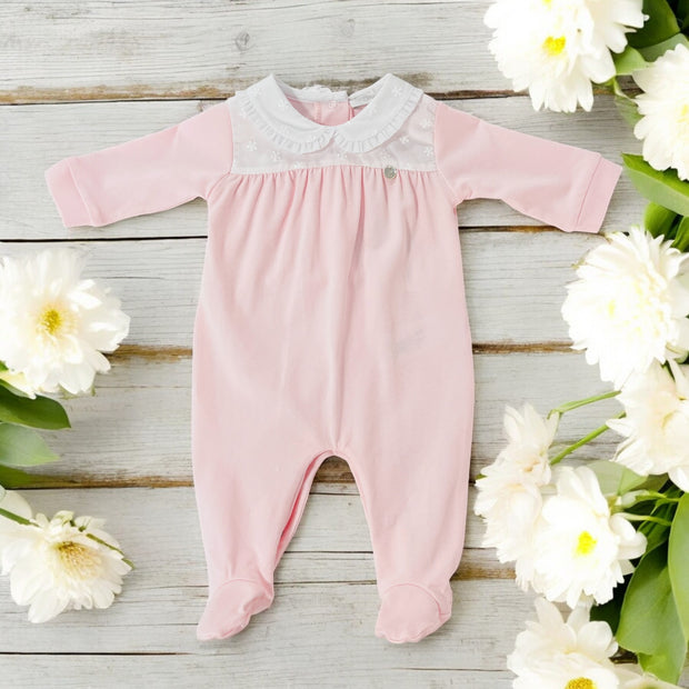 Coccode Pink & White Sleepsuit