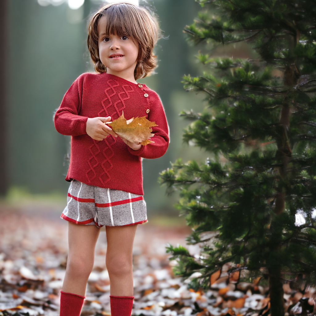 Baby boy top spanish christmas outfit