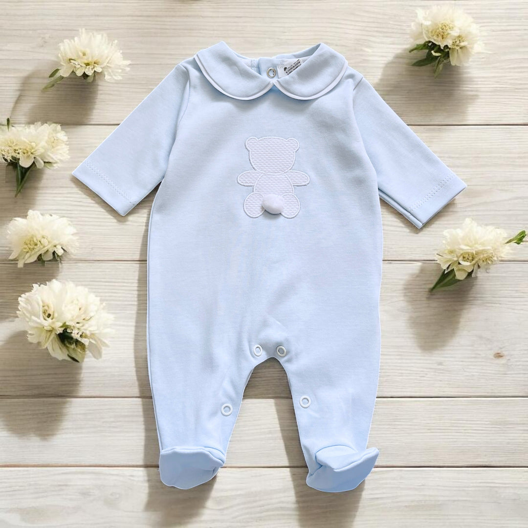 Kleo Kids Blue Bear Sleepsuit