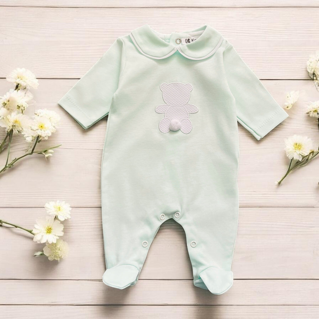 Kleo Kids Mint Bear Sleepsuit
