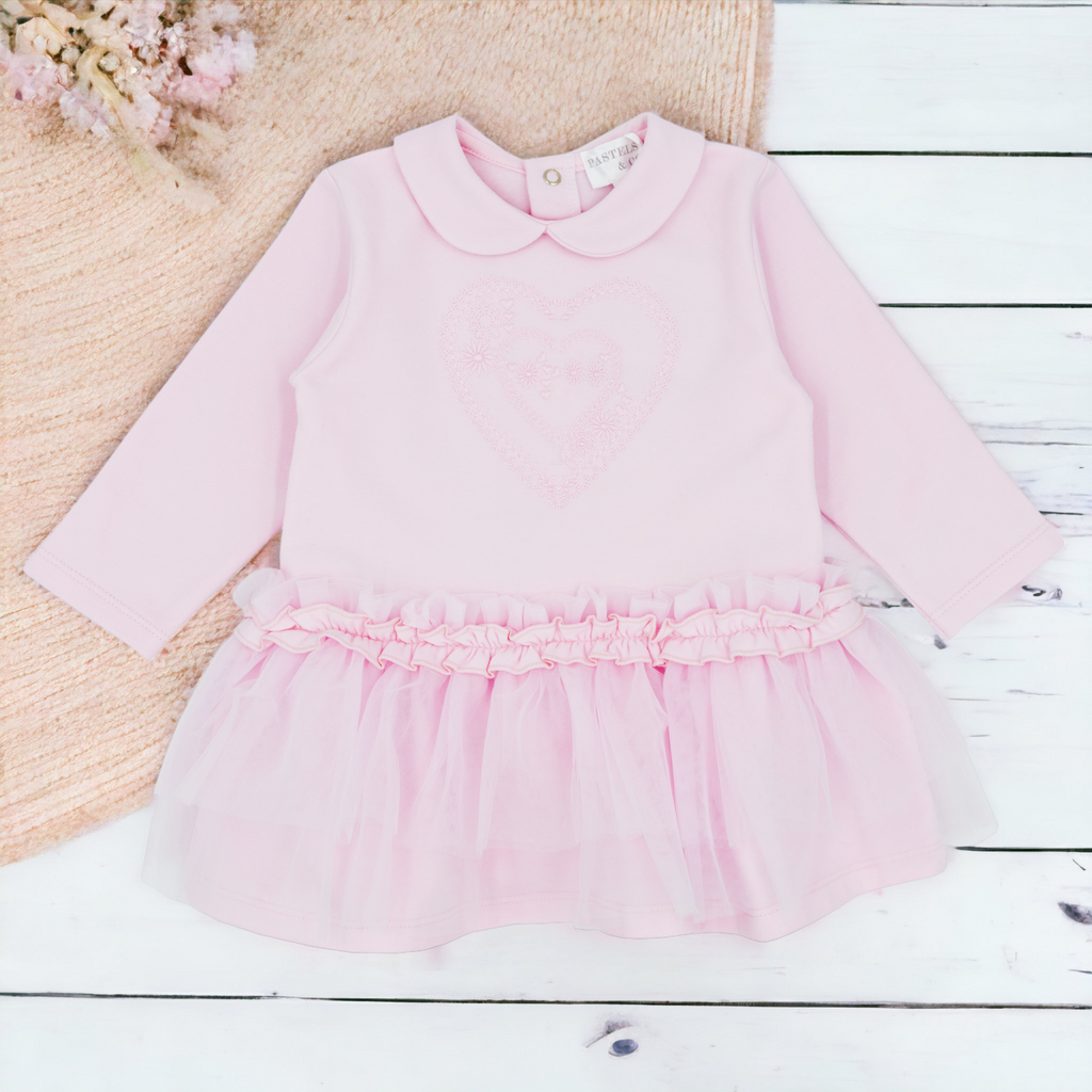 Pastel pink online baby dress