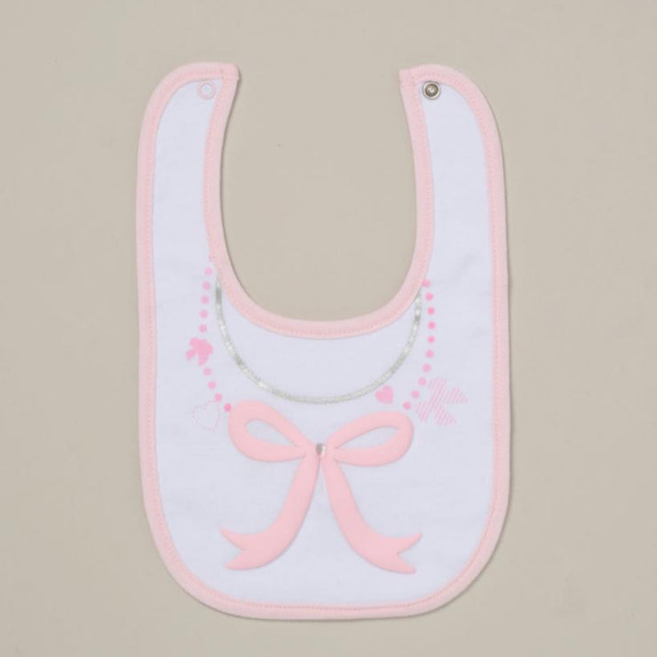 5 Piece Pink & White Layette Gift Set